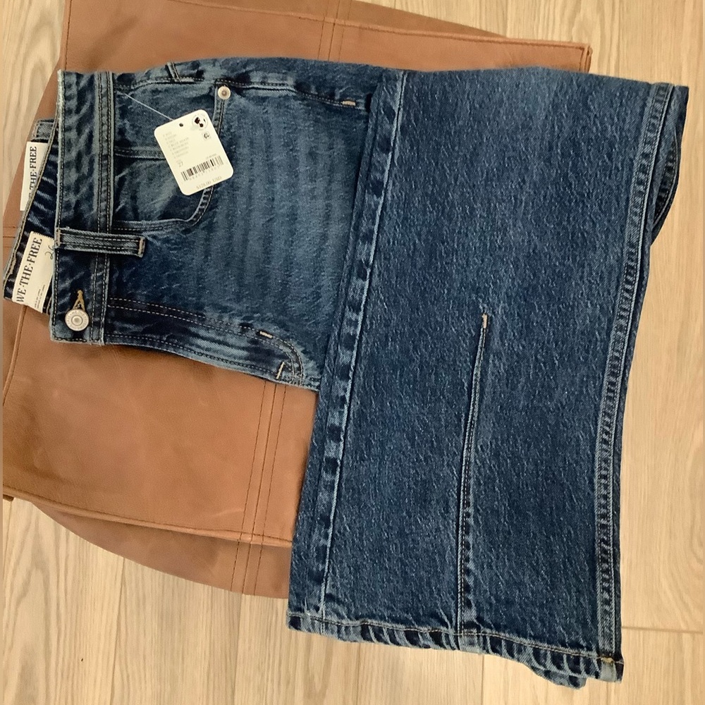 NWT We the free Paradise Valley high rise wide leg jeans❤️❤️❤️❤️